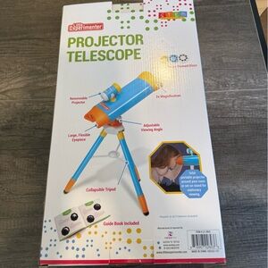 Projector Telescope with Collapsible Tripod